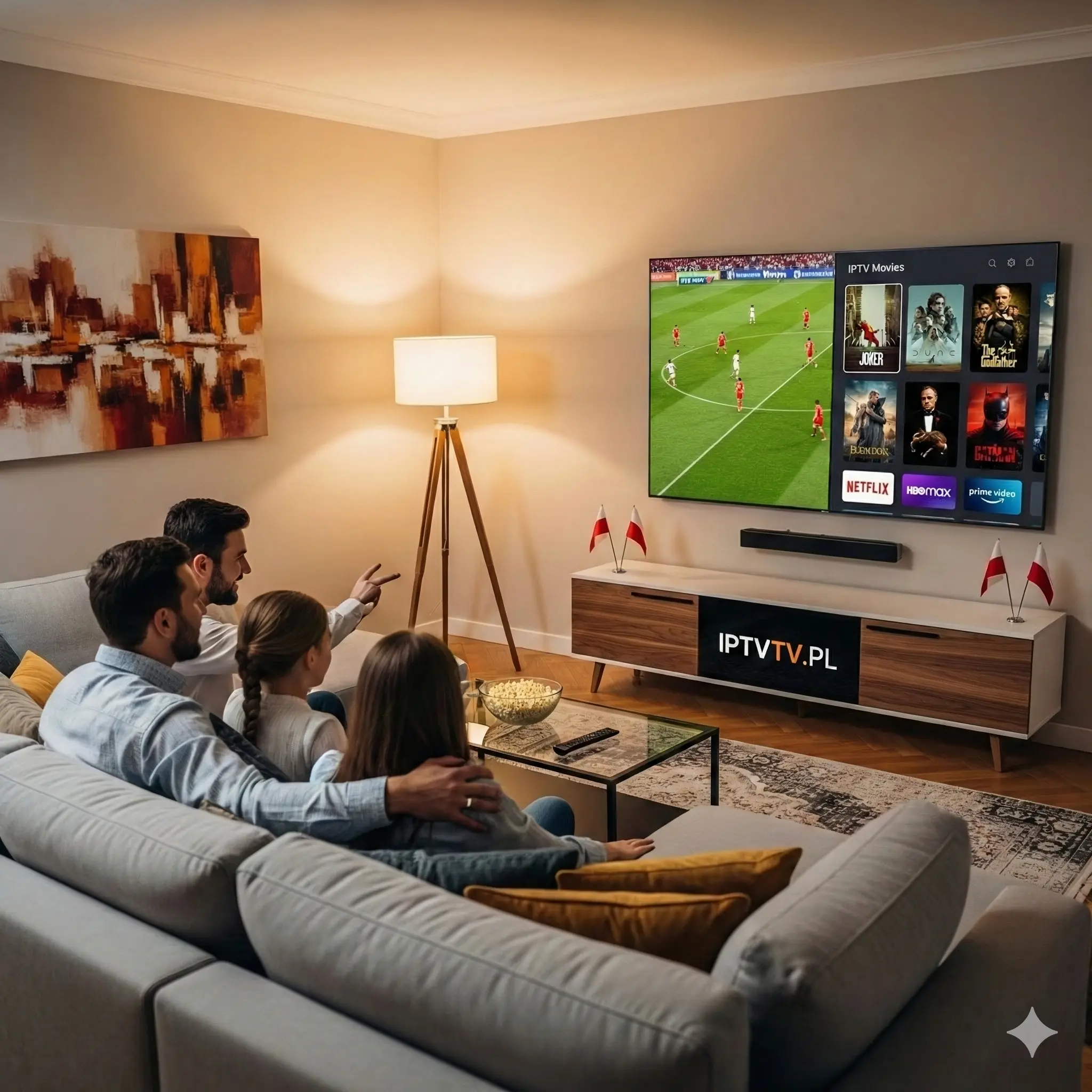 IPTV Polska pakiet — zawartość pakietu telewizji internetowej, kanały VOD sport 4K