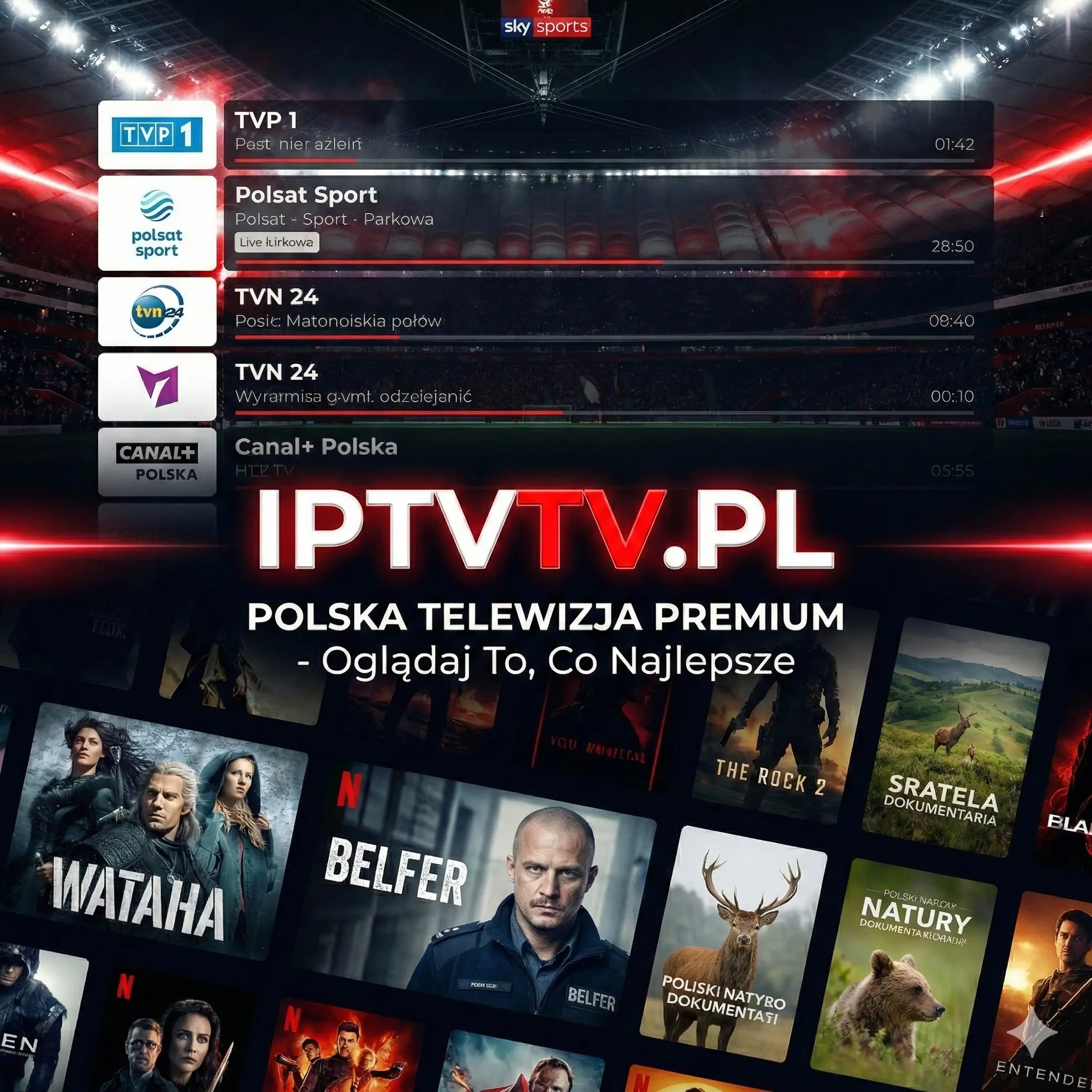 Kontakt IPTV Polska — wsparcie techniczne 24/7 WhatsApp email, pomoc po polsku od iptvtv.pl